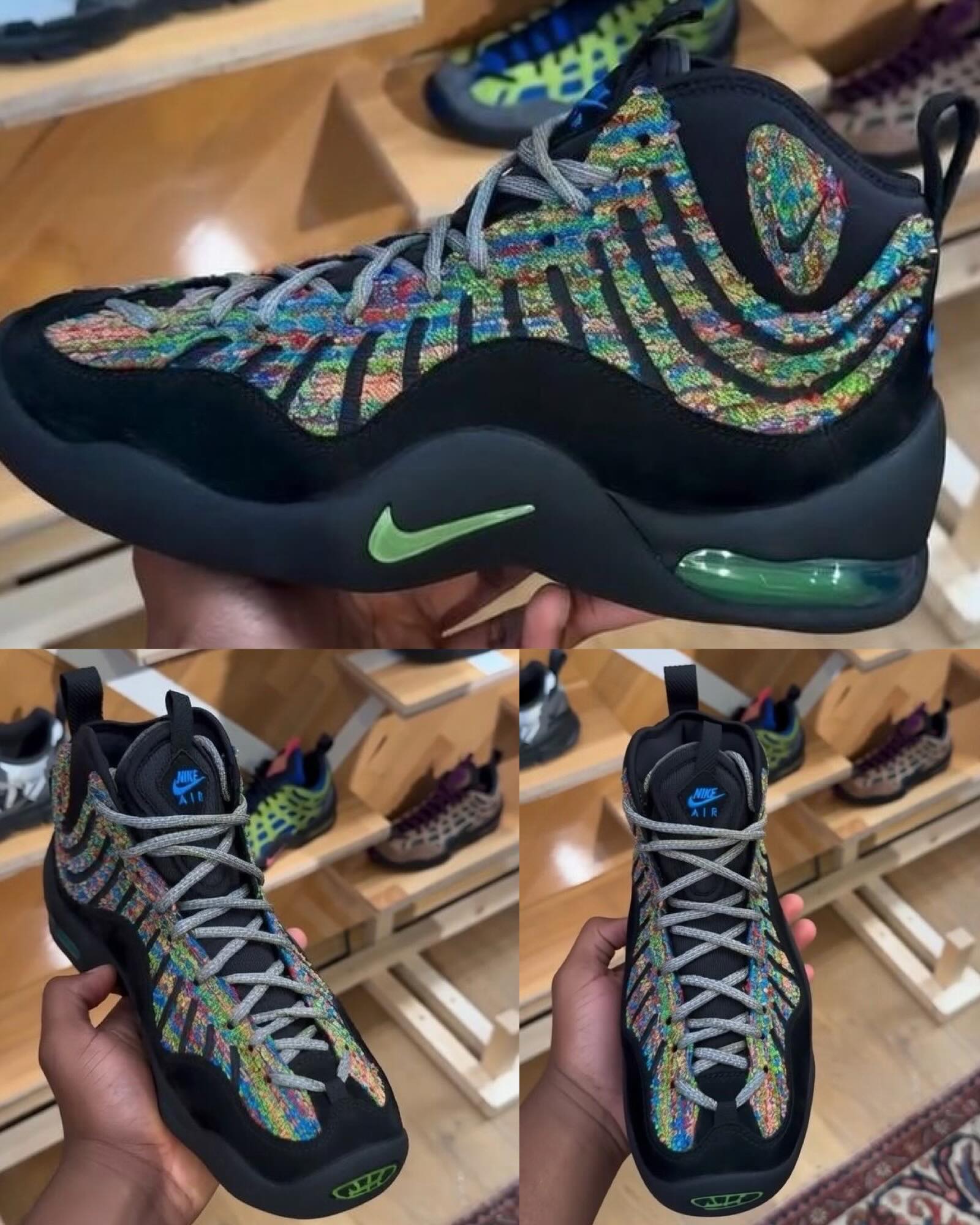 FIRST LOOK: Nike Air Bakin “Black/Chlorophyll” 🗓️ Spring 2027