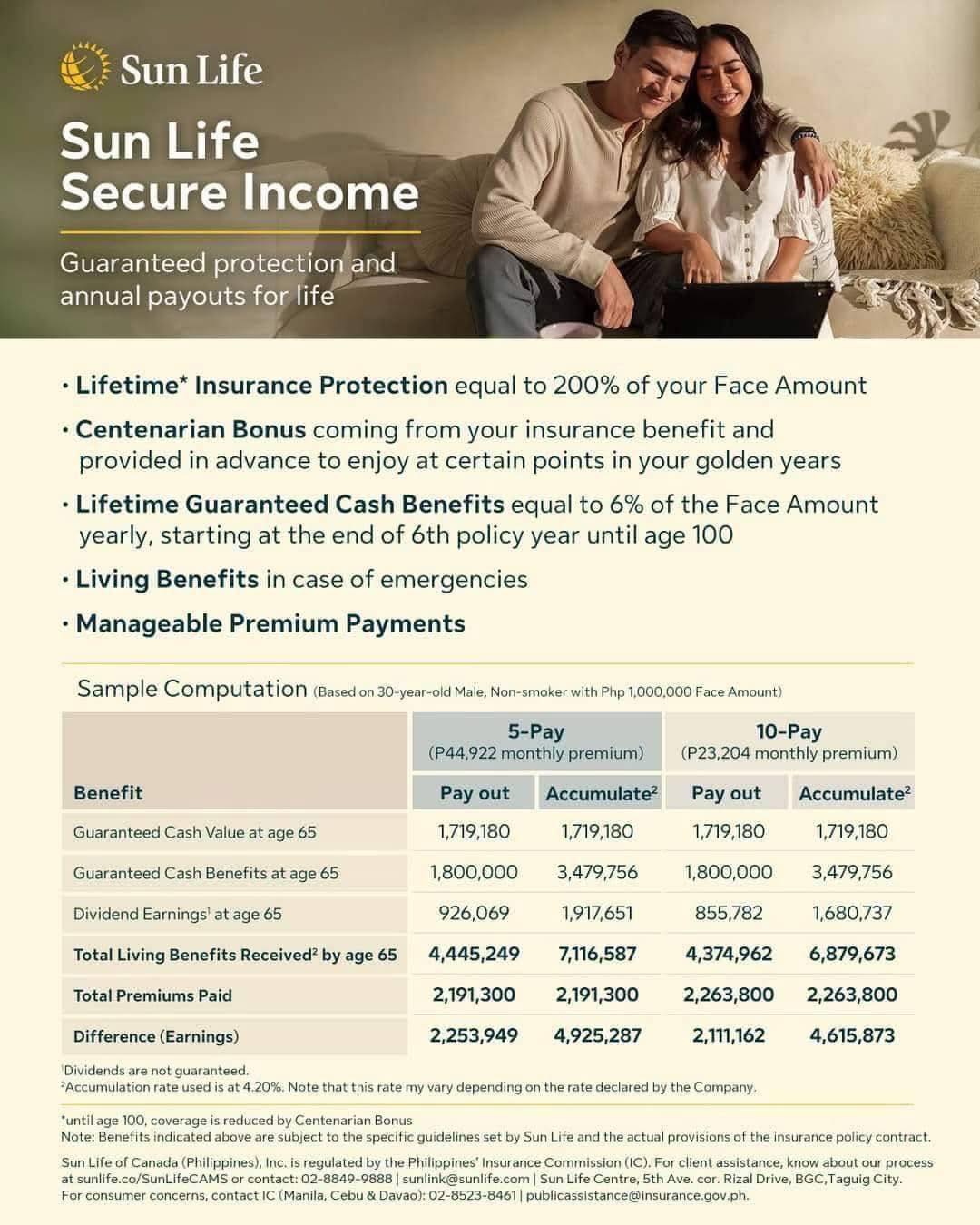 The Bright - 𝙎𝙪𝙣 𝙇𝙞𝙛𝙚 𝙎𝙚𝙘𝙪𝙧𝙚 𝙄𝙣𝙘𝙤𝙢𝙚 is a protection and savings plan ...