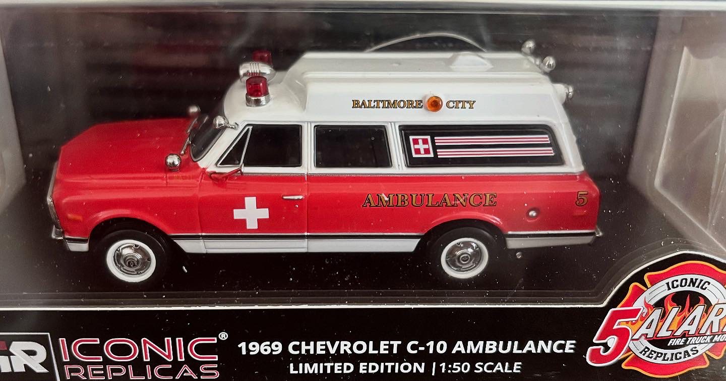 Matchbox Chevrolet ambulance model