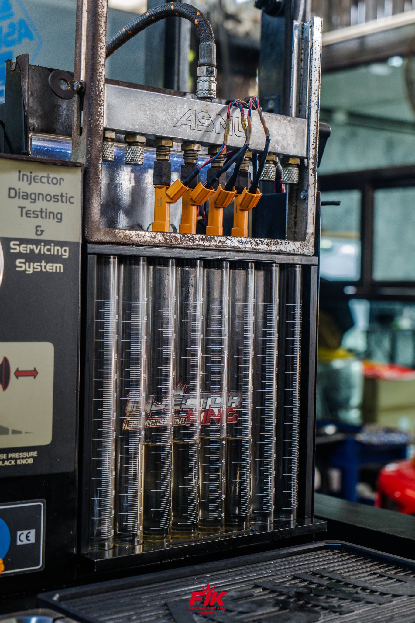 Injector King ล้างเทสซ่อมจำหน่ายหัวฉีดเครื่องยนต์เบนซินและe85 | Bangkok