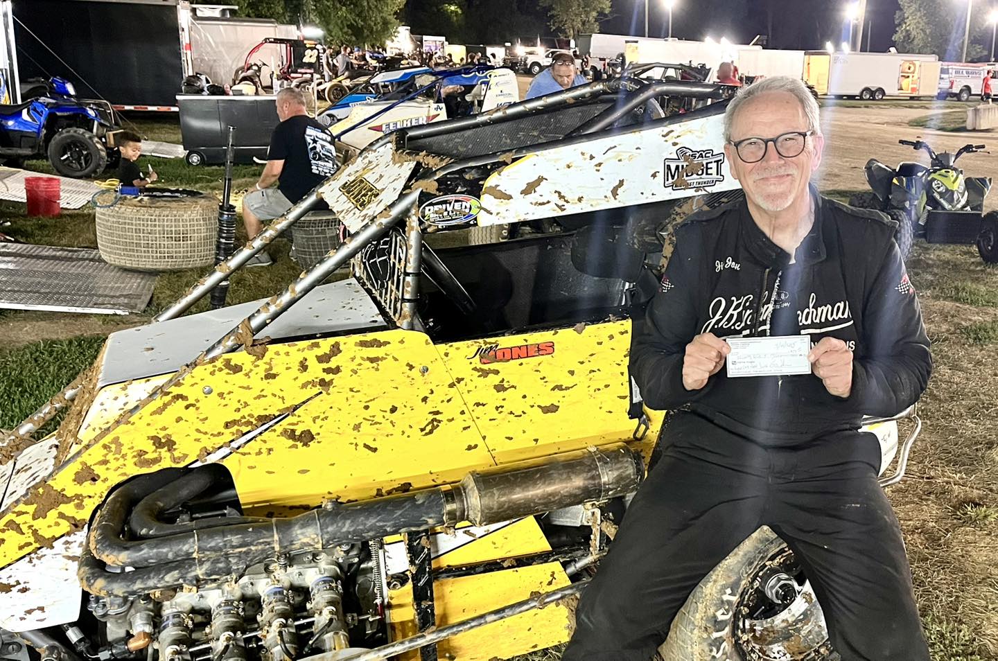 Jim Jones received the Lynn... - USAC Midwest Thunder Midgets | Facebook