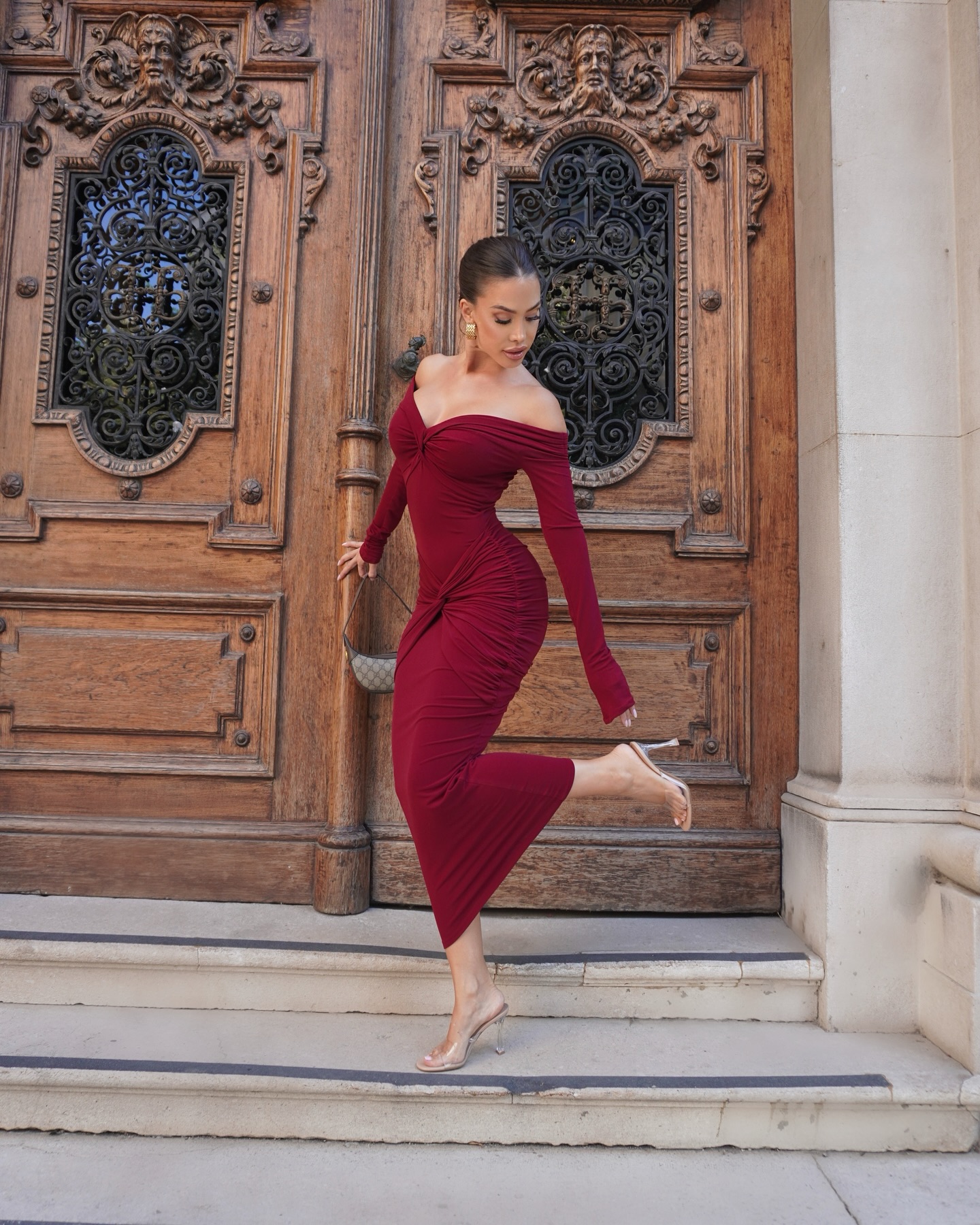 open lace back dress Latina Multiuse Wrap Dress | 15+ Convertible Styles