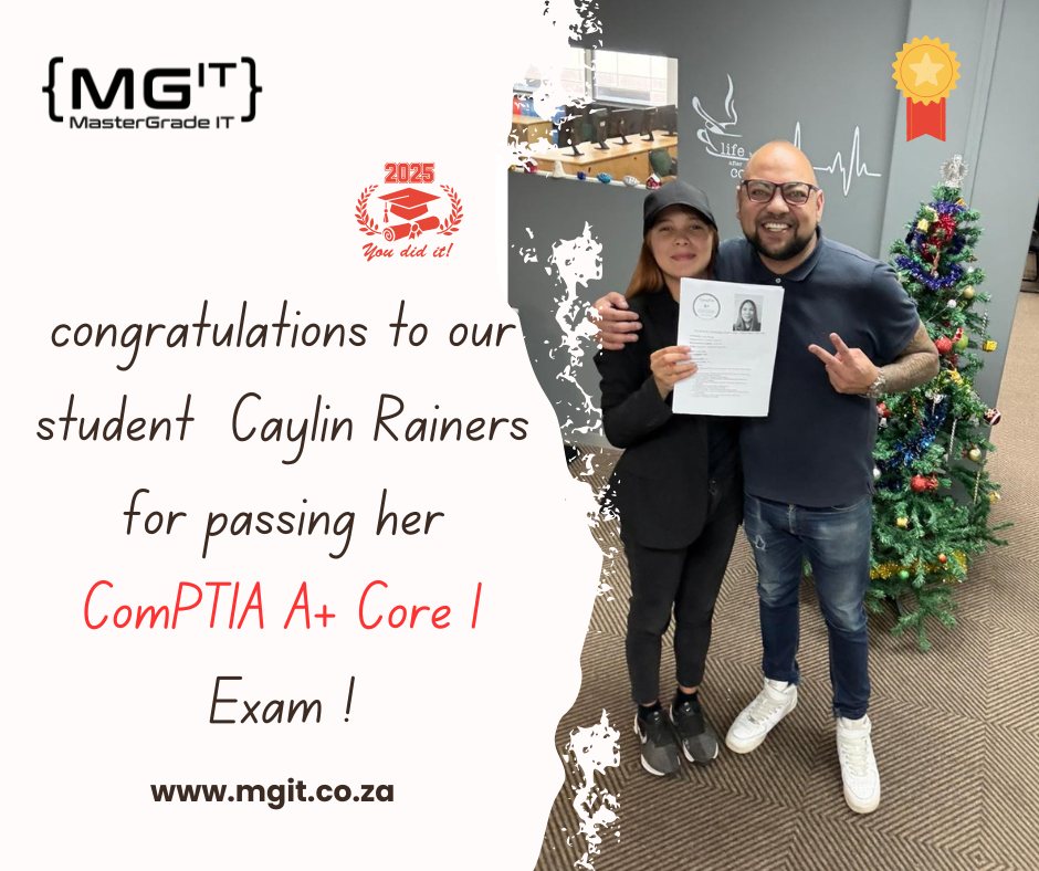 MasterGrade - Another achievement unlocked! Congratulations to Caylin ...