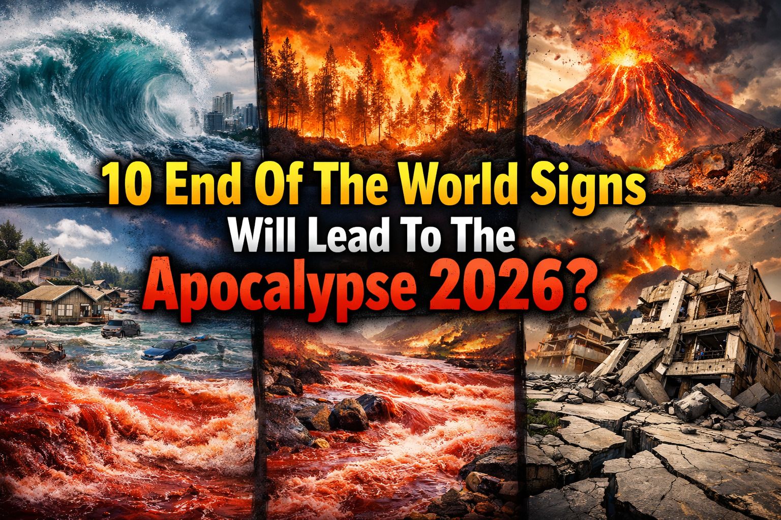 EndTimes - Watch on YouTube: 10 End Of The World Signs Will Lead To The ...
