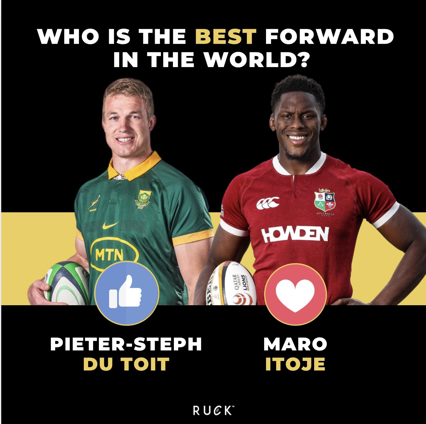 Ruck.co.uk - Two of the very best!🔥🔥🔥 Check out our top 20👇 | Facebook