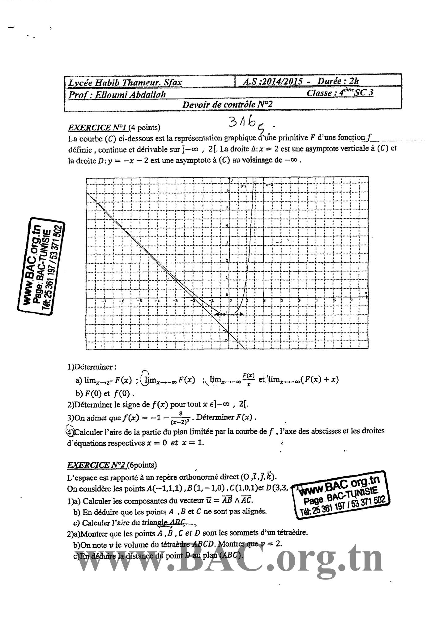 Bac.org.tn - hy chno rayek te5dem devoir math ?? 📚 ️... | Facebook