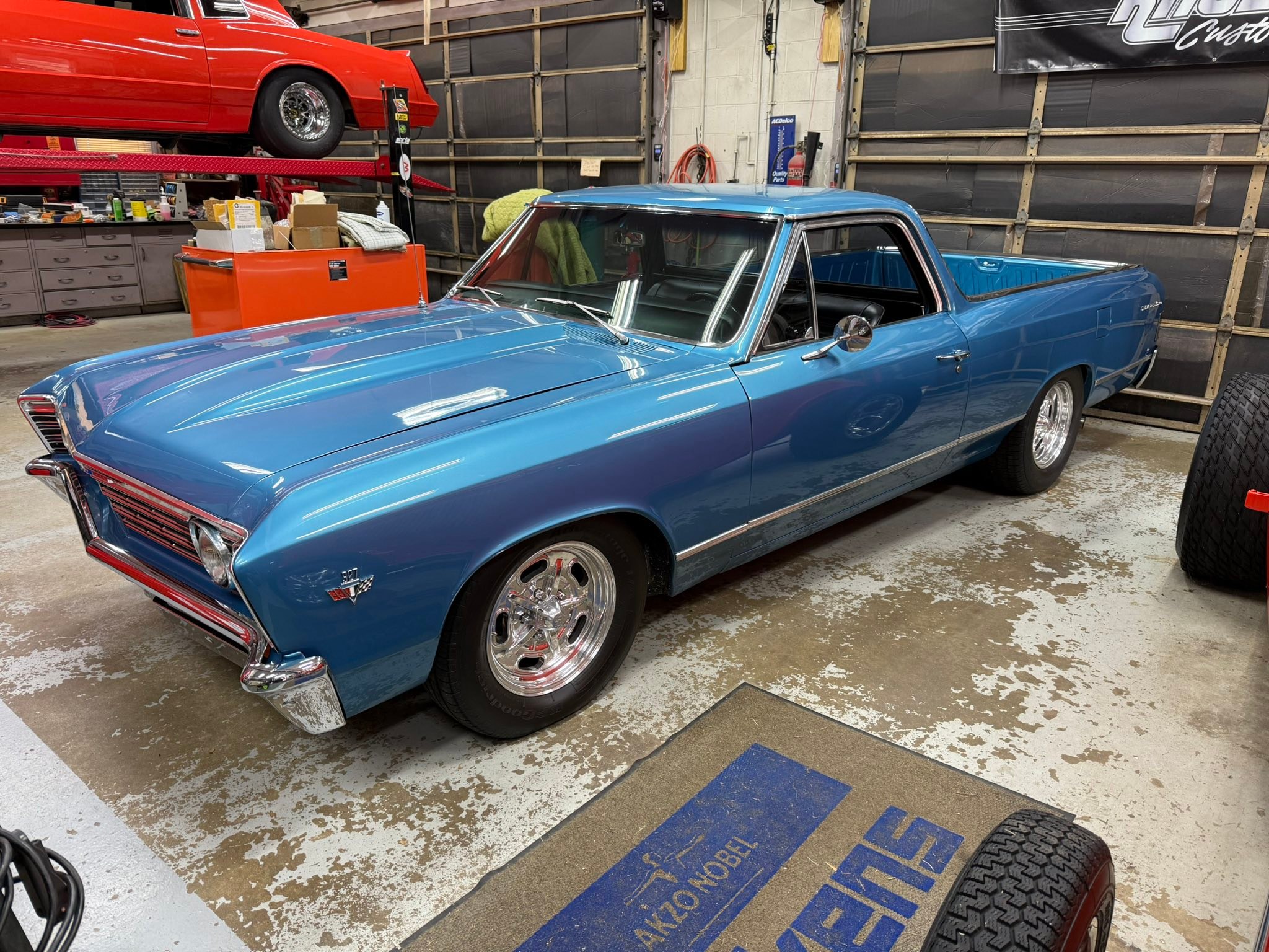 Rhodes - FOR SALE 67 Elcamino 327/4spd Complete frame off restoration ...
