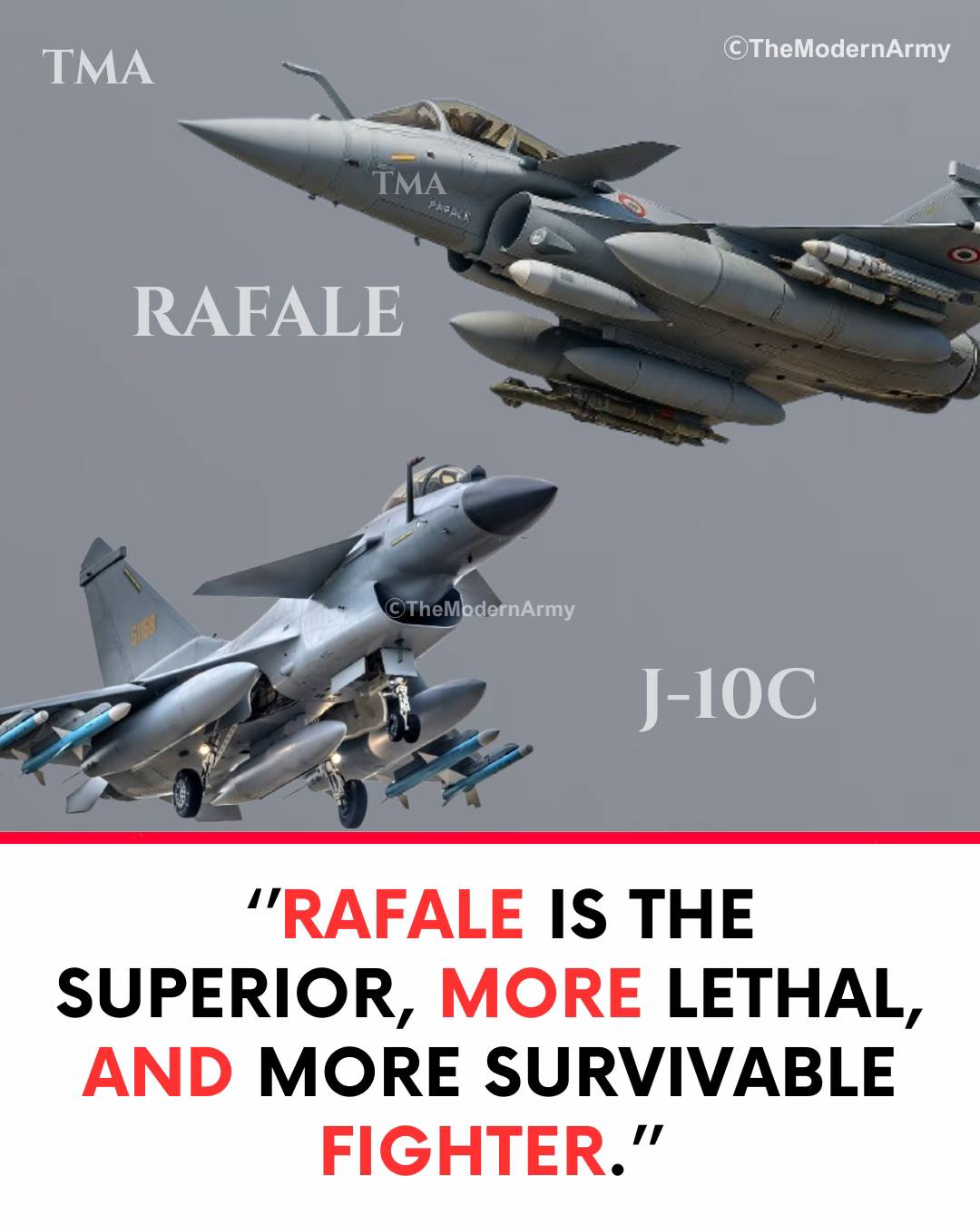 The Modern - Rafale vs J-10C: Why the IAF’s Fighter Still Holds the ...