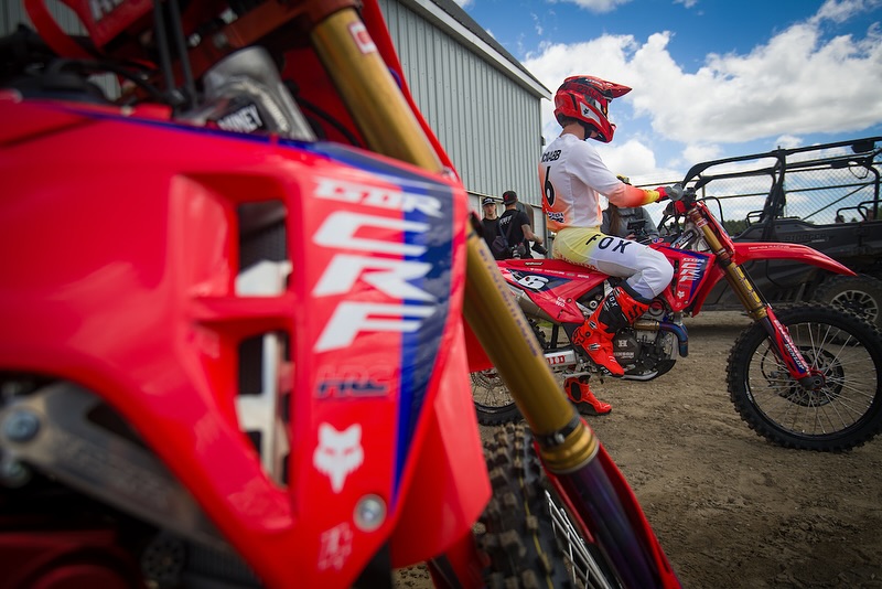 A little BTS action from... - Honda Canada / GDR / Fox Racing | Facebook
