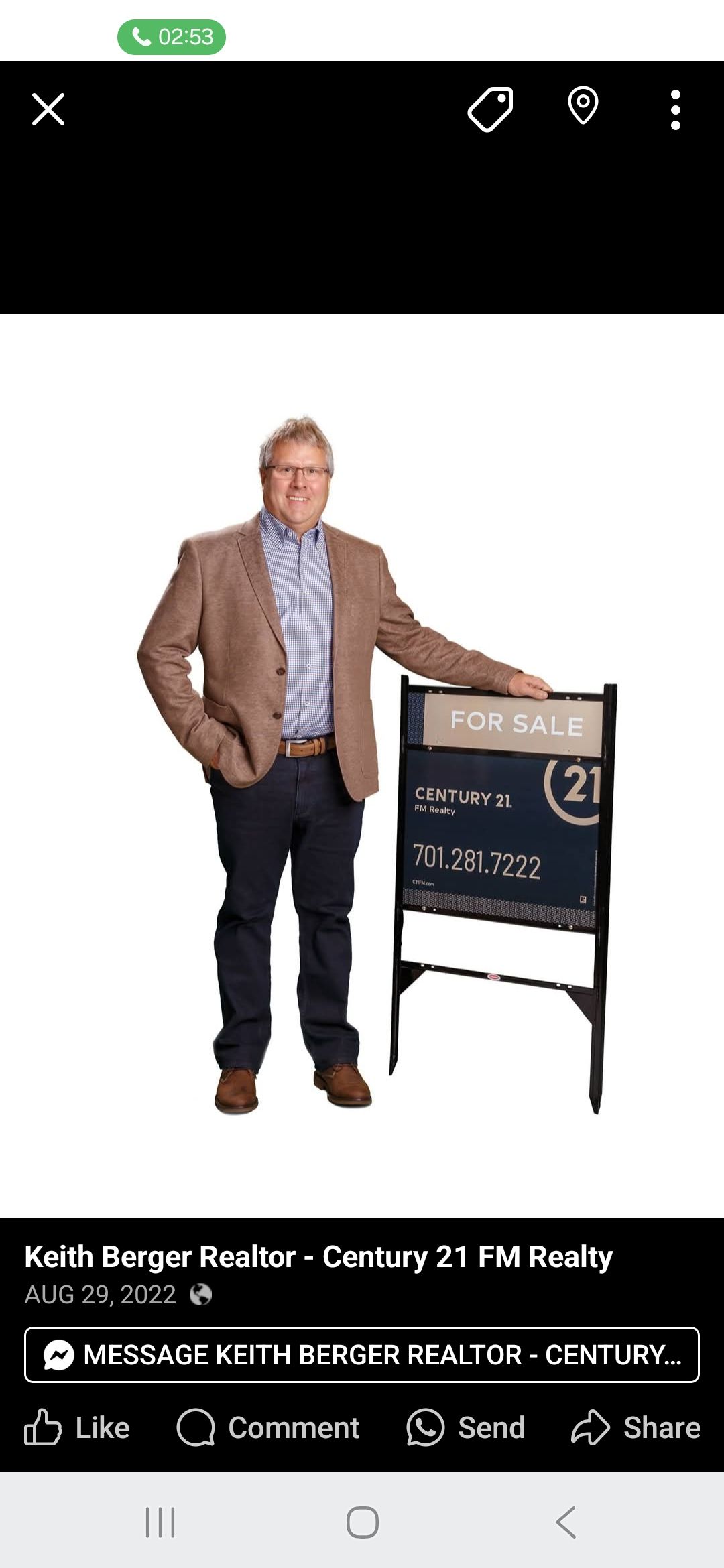 Keith Berger Realtor - Century 21 FM Realty | Fargo ND
