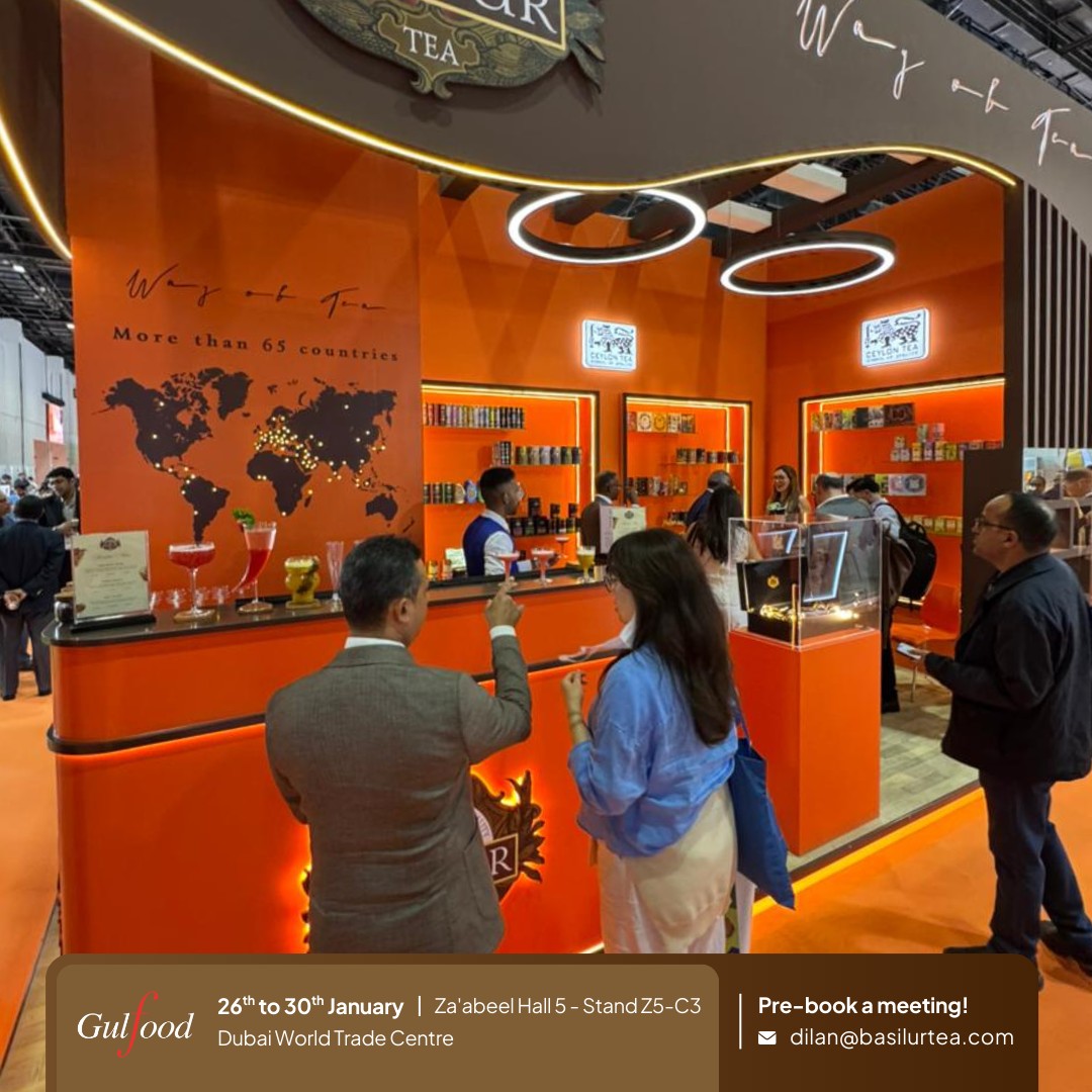 Basilur Tea - Greetings from Gulfood 2026 🇦🇪 It’s been a... | Facebook