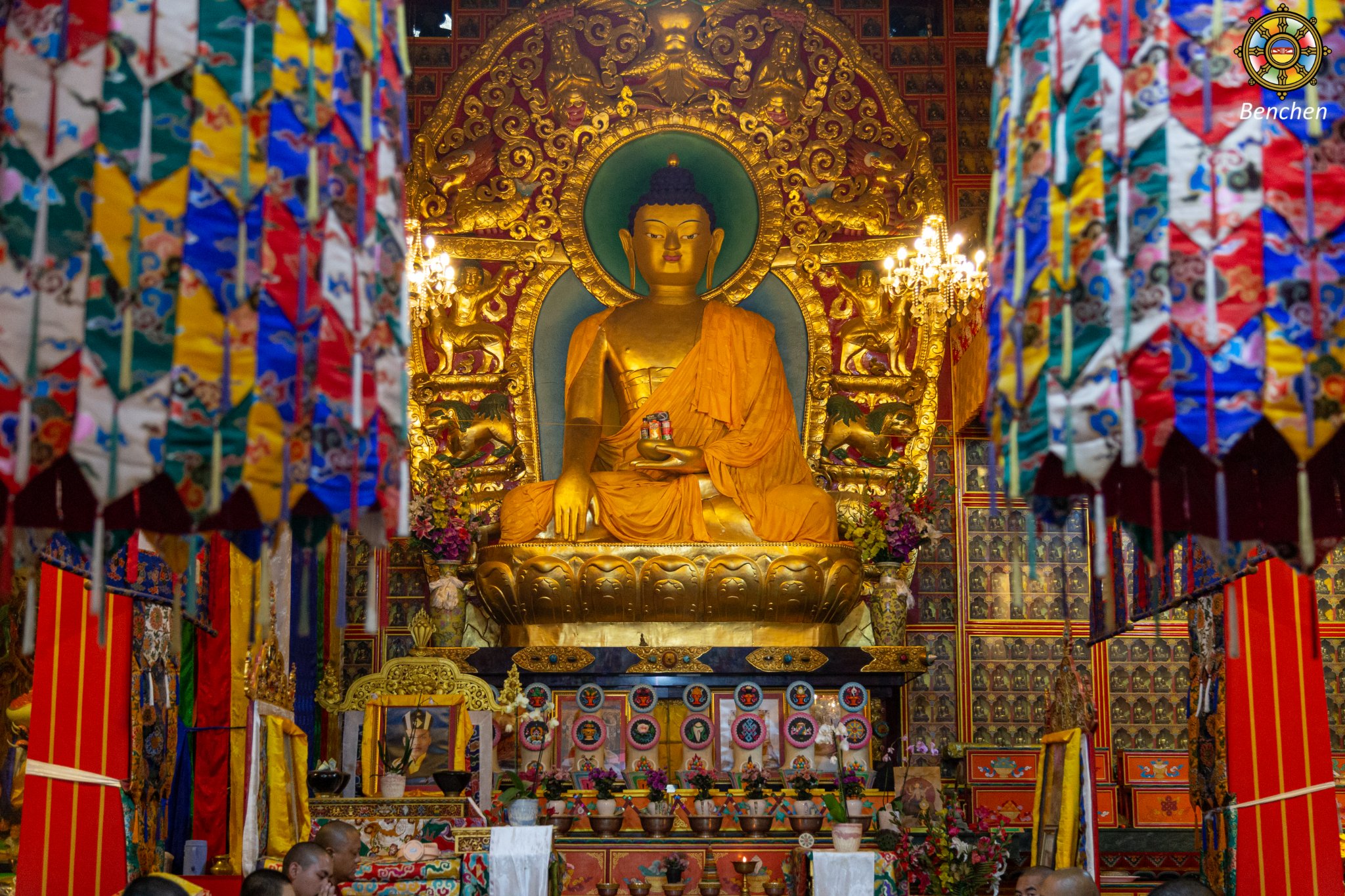 The monks at Benchen... - Benchen Buddha Maitreya Project
