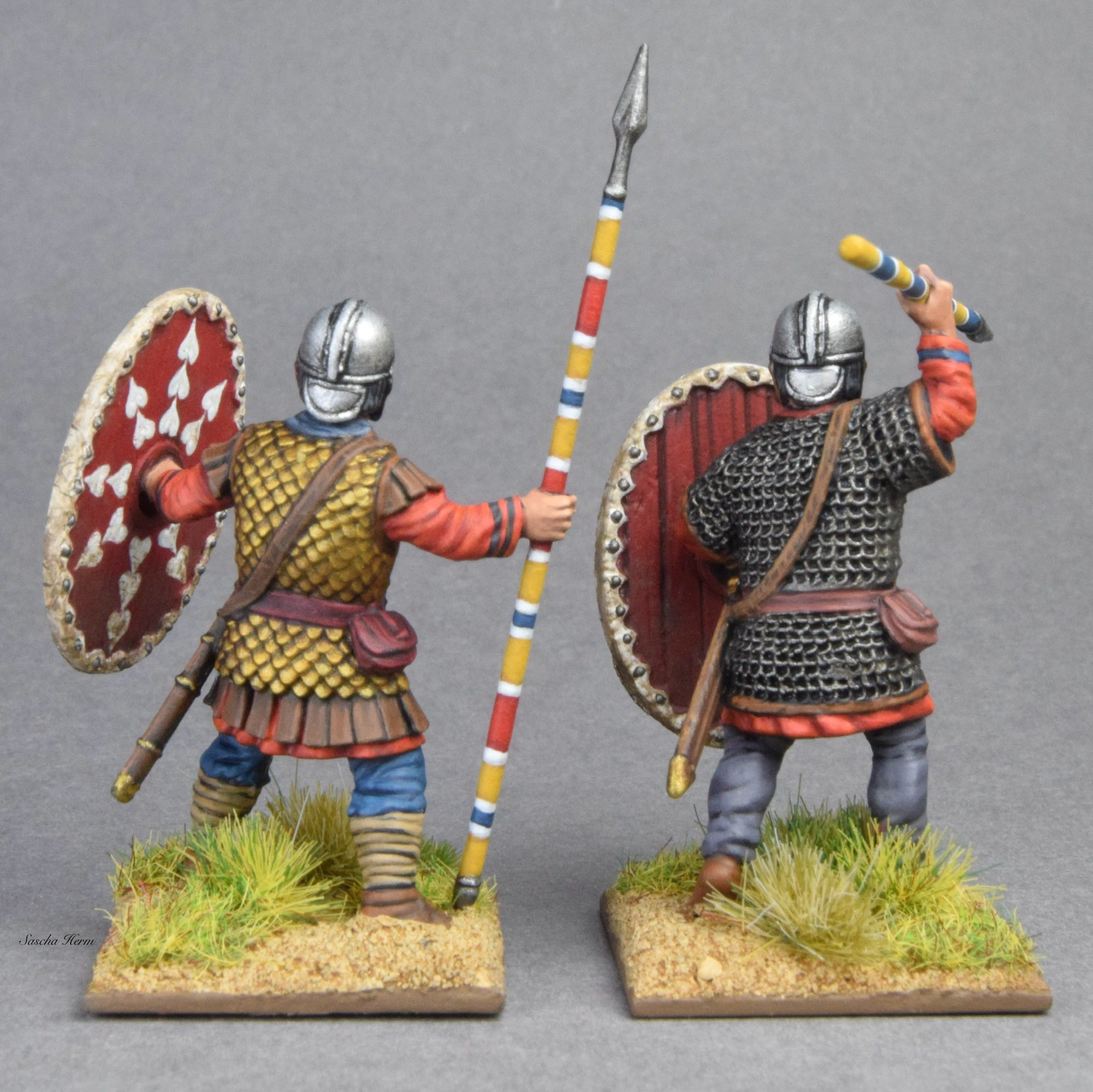 🆕 Two more 28mm Late Roman Armoured Infantry ⚔️ Freehand