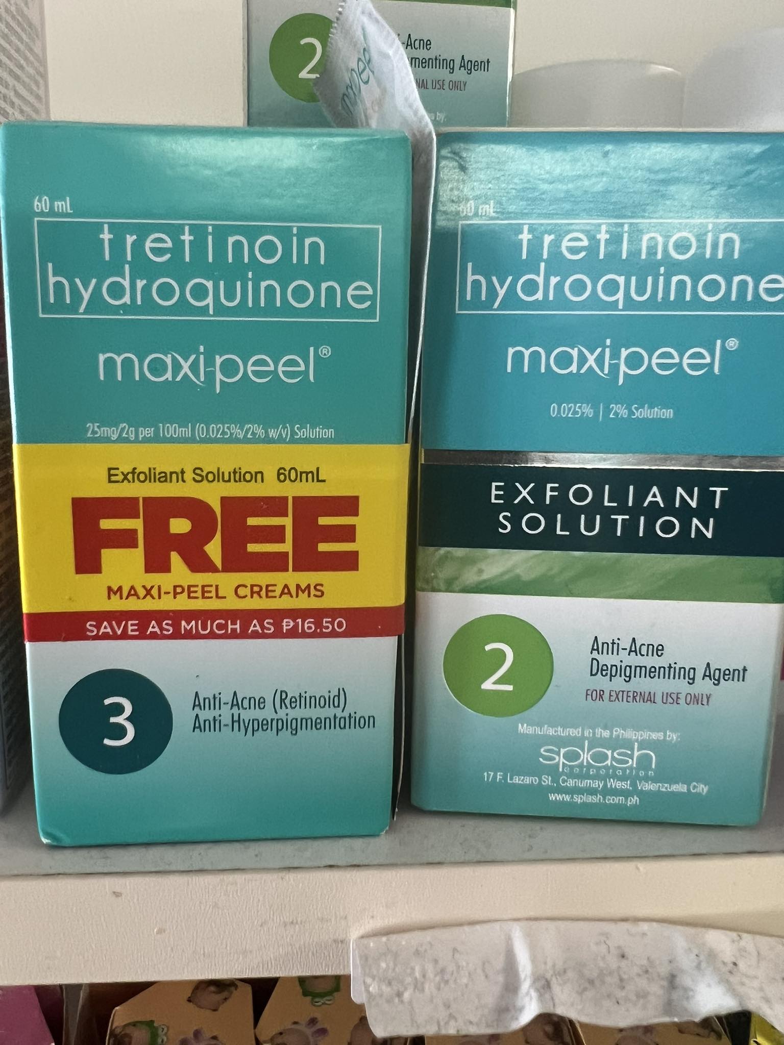 Maxipeel #2 & #3 available here at Asian Avenue!