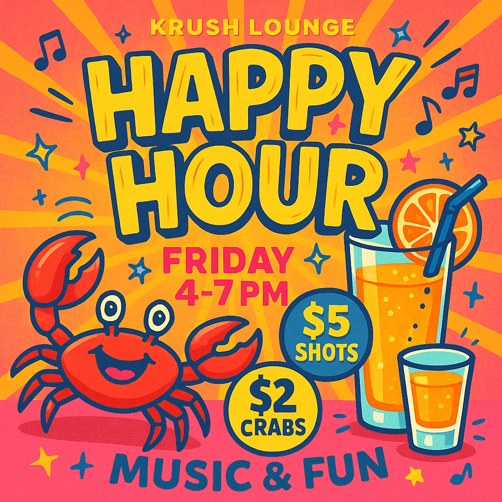 Krush Lounge - 5-9pm. Crabs prepared by one of philly’s... | Facebook