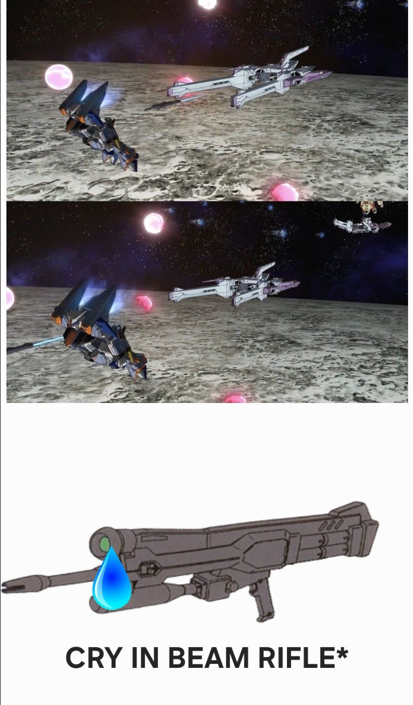 Love: Gundam!! | Beam rifle 🥲 | Facebook