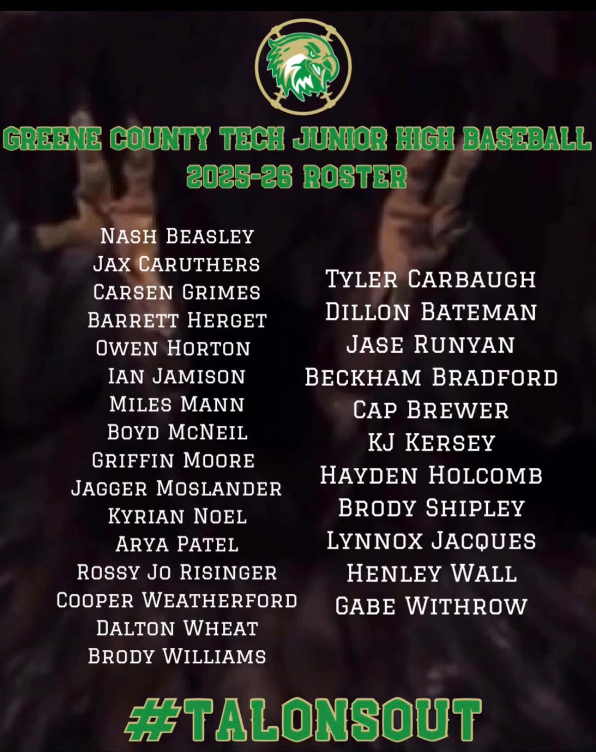GCT - Congratulations to all that made the 2025/2026 GCT Jr High ...