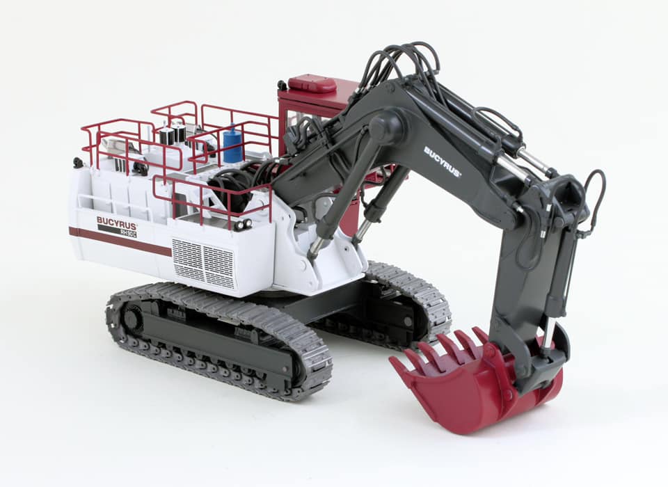 KPS Models - O&K RH90 Bucyrus Backhoe model, fully metal,...