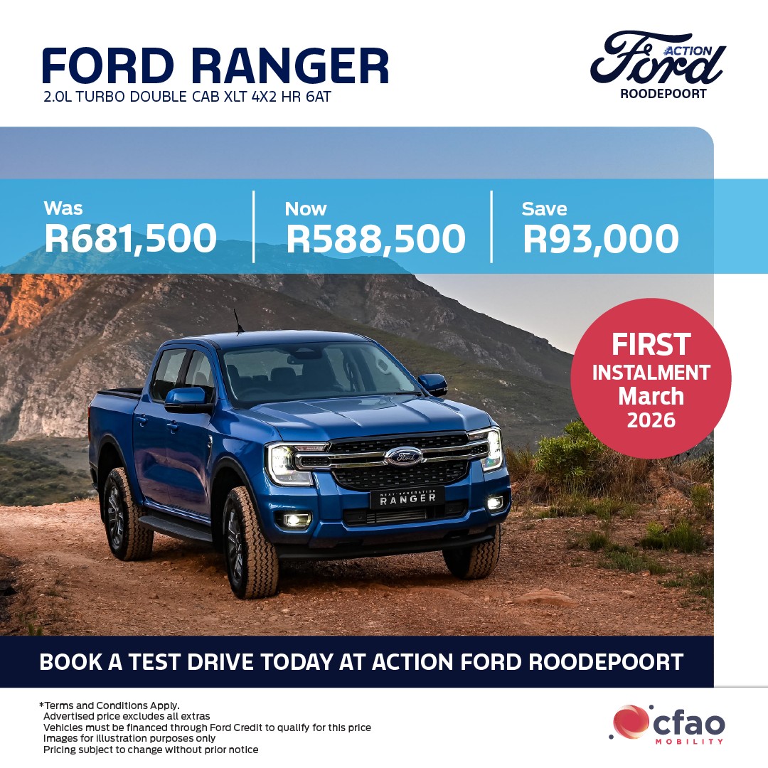 💪 Grab the tough Ford Ranger and... - Action Ford Roodepoort | Facebook
