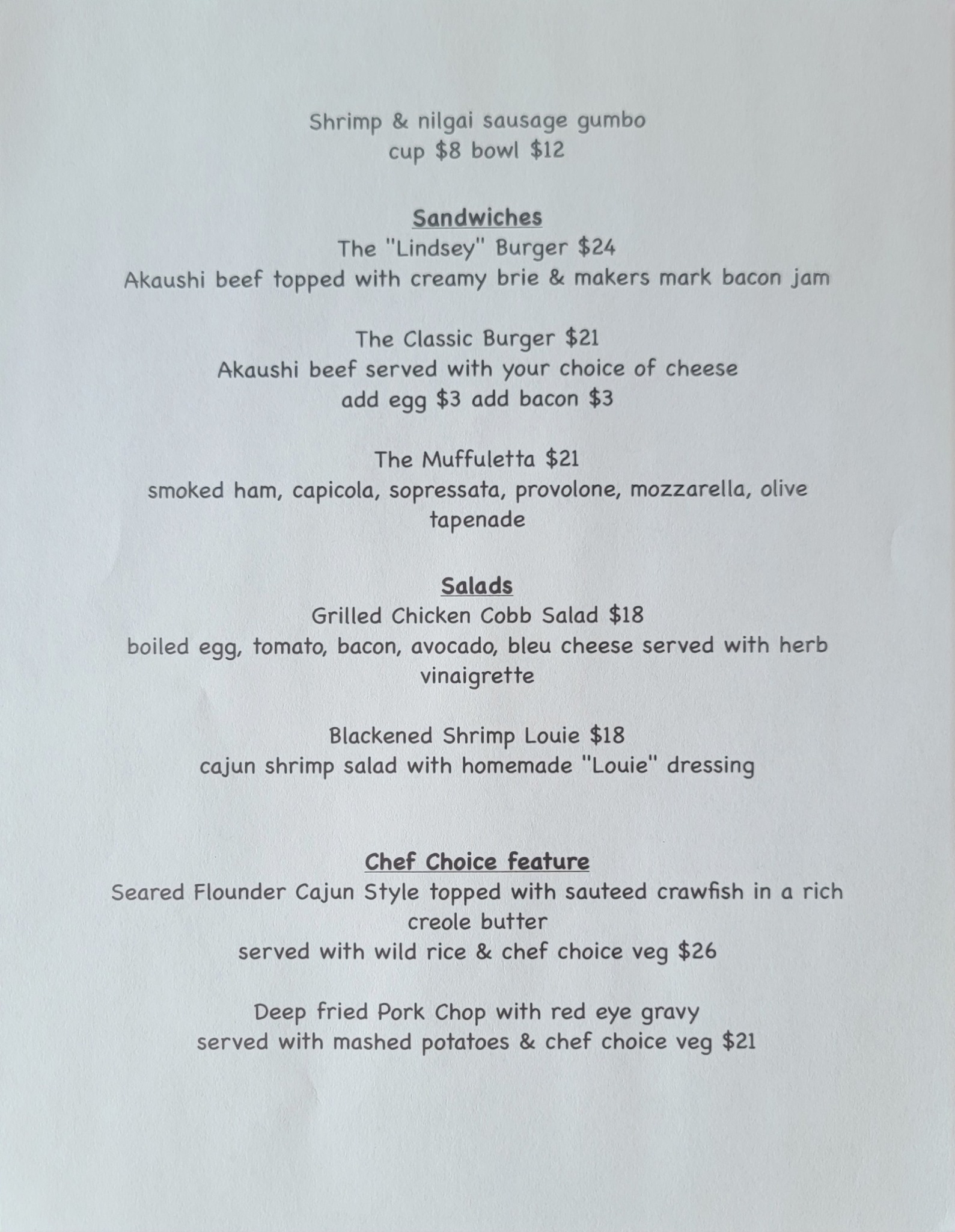 Ruby Ladle - This week's lunch menu is exceptional!... | Facebook