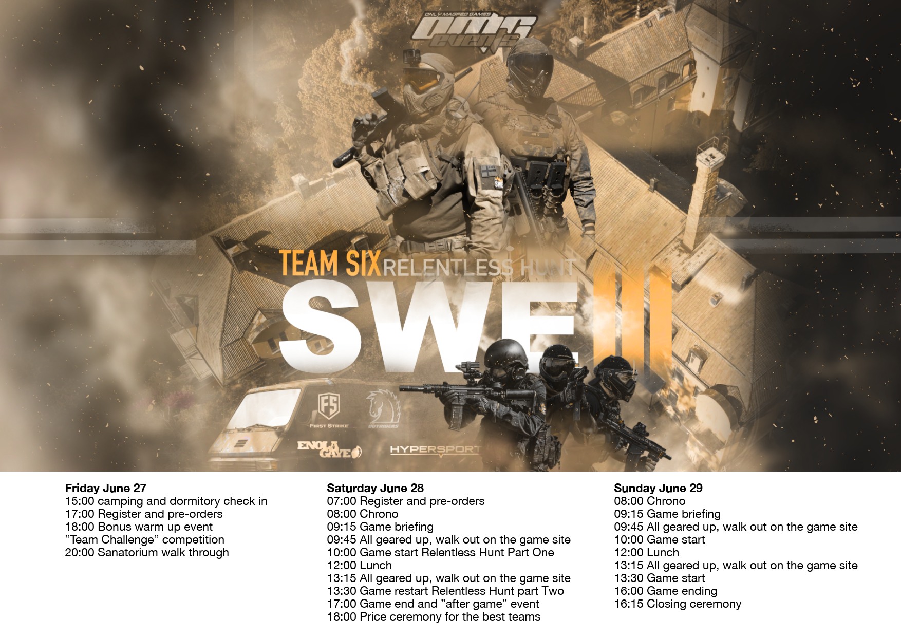 OMG Events - Please take a read of the SWE Team Six -... | Facebook