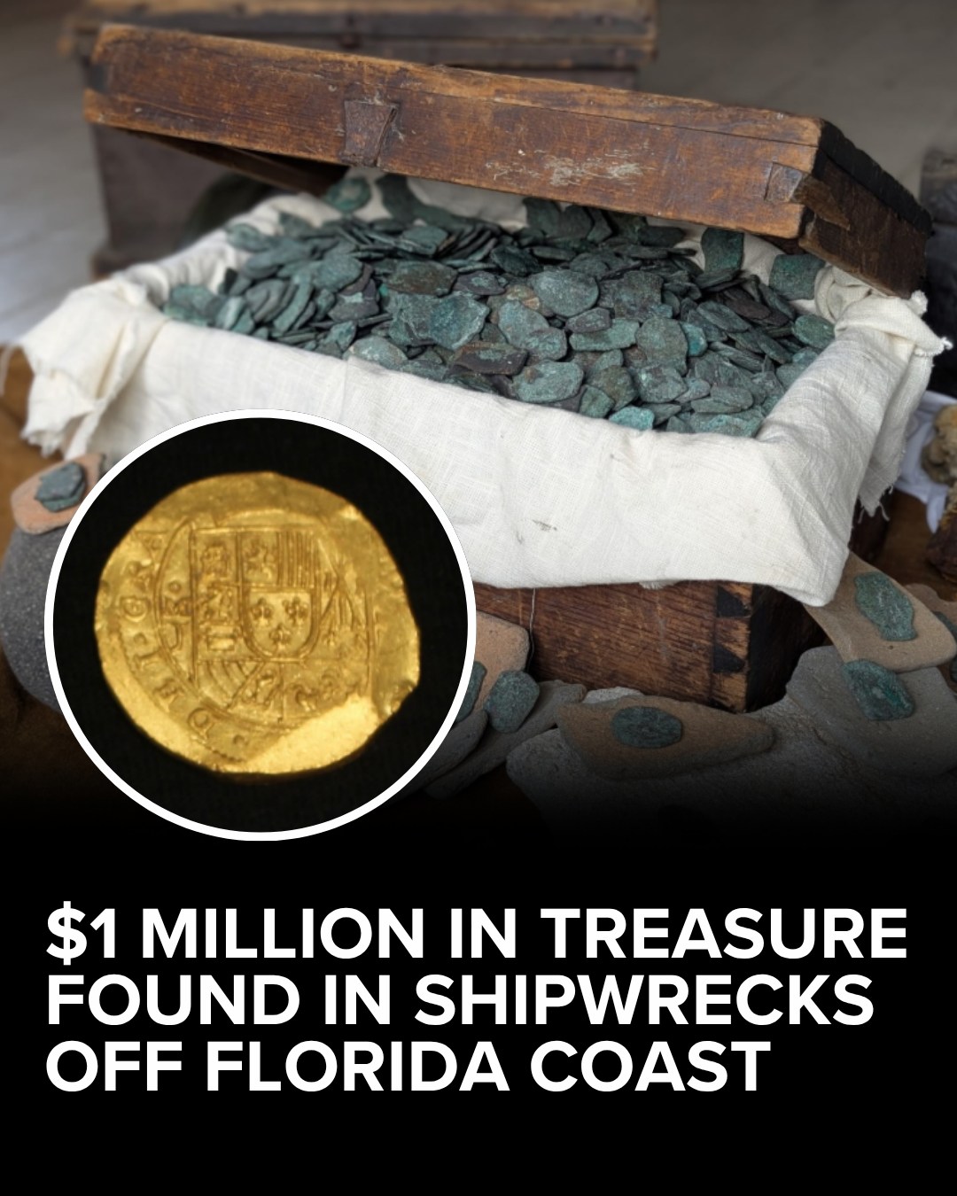 WNEP-TV - 💰 JACKPOT! | $1 million worth of treasure was found off ...