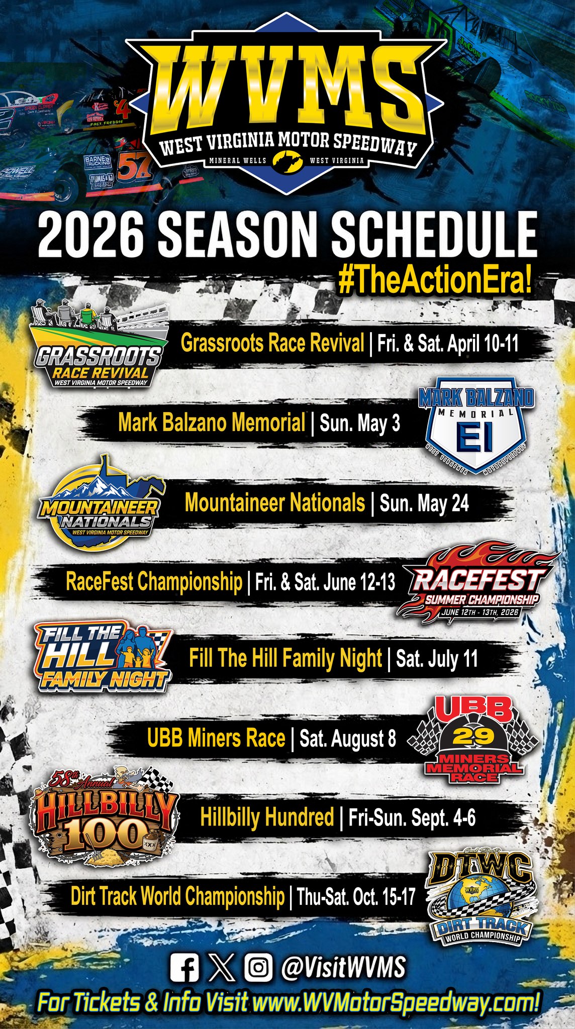🔥𝗦𝗘𝗔𝗦𝗢𝗡 𝗦𝗖𝗛𝗘𝗗𝗨𝗟𝗘 𝗣𝗢𝗦𝗧𝗘𝗥🔥... - West Virginia Motor Speedway | Facebook