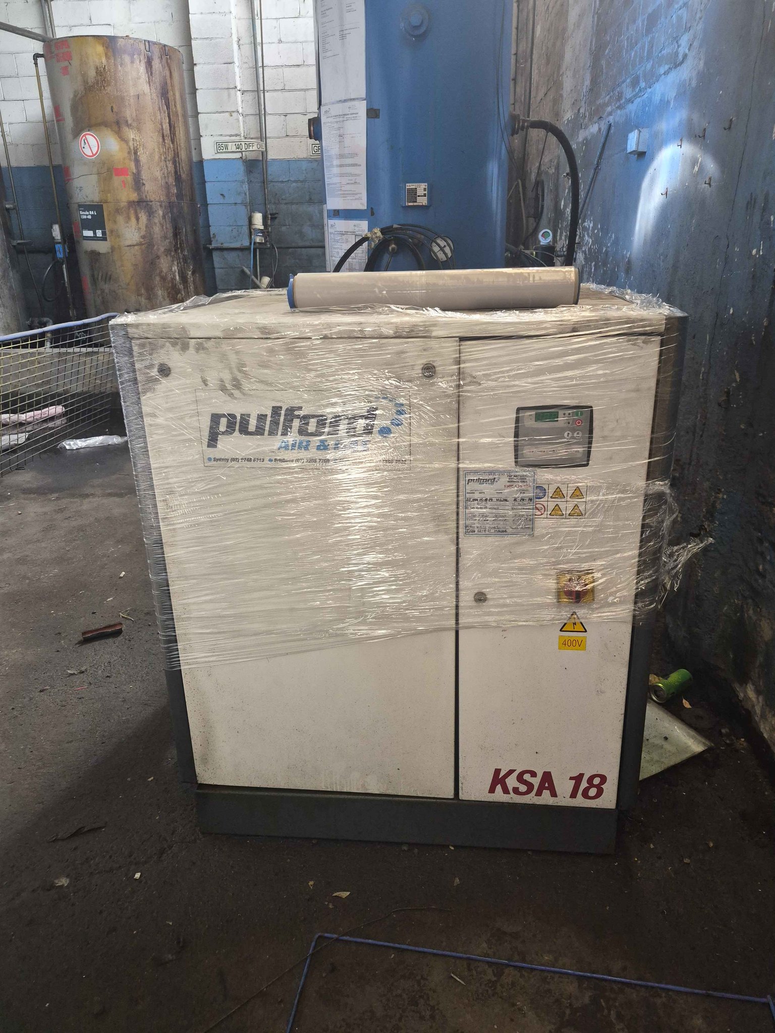 Pulford air compressor ks18 receiver tank and dryer - Air Compressors ...