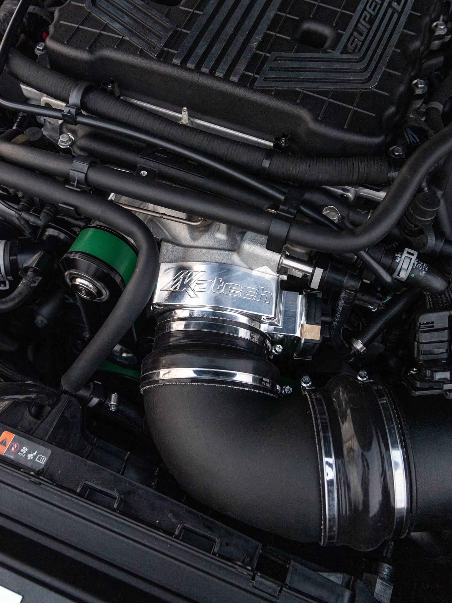 Katech Engineering - The Krew Kut dually with the Katech 496 LSX engine ...
