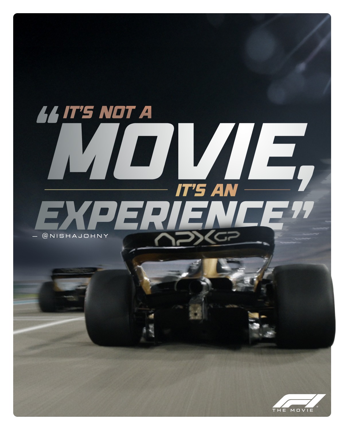 🚗💨 F1 is now playing in theaters!... - VIP Rialto Cinemas | Facebook