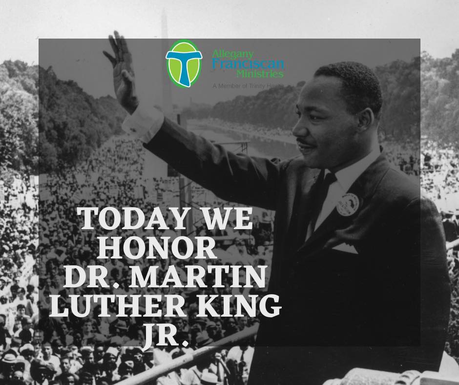 Allegany - Today, we honor the life and enduring legacy of Dr. Martin ...