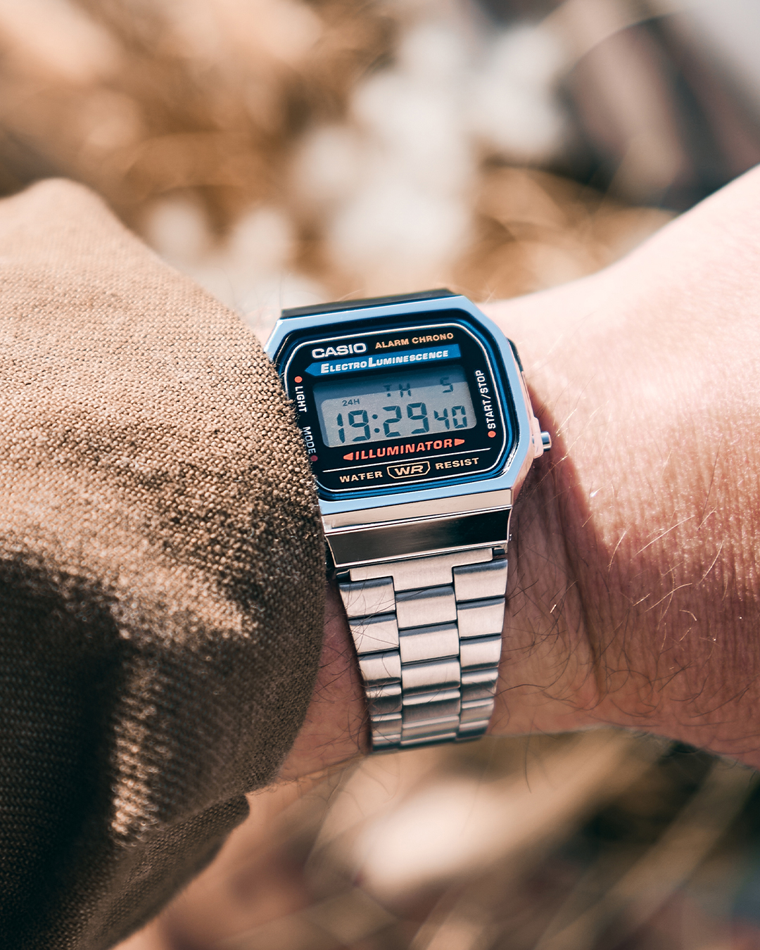 Vintage 1995 Casio W-741 digital watch