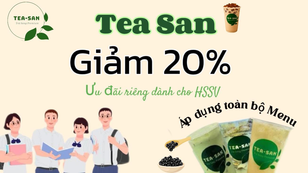 Trà Sữa Tea San | Ho Chi Minh City