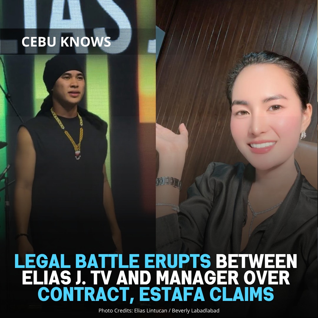 CEBU - Elias J. TV is currently facing legal action from his talent ...