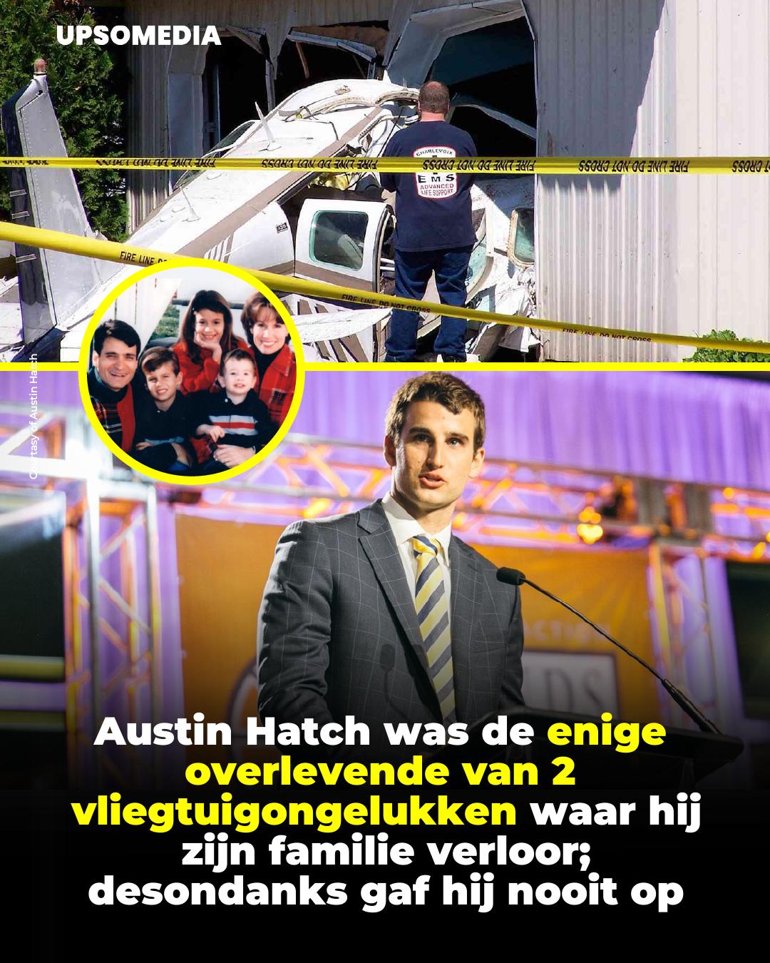 Positief - Austin Hatch is een overlevende van twee vliegtuigongelukken ...