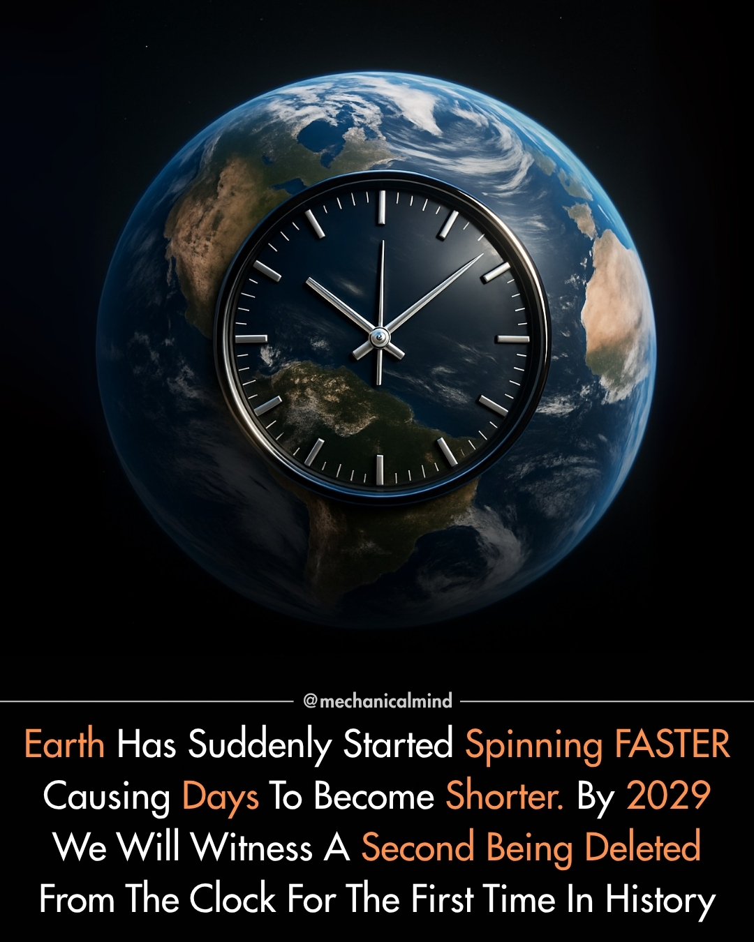 Mechanical - Scientists have observed that Earth's rotation is ...