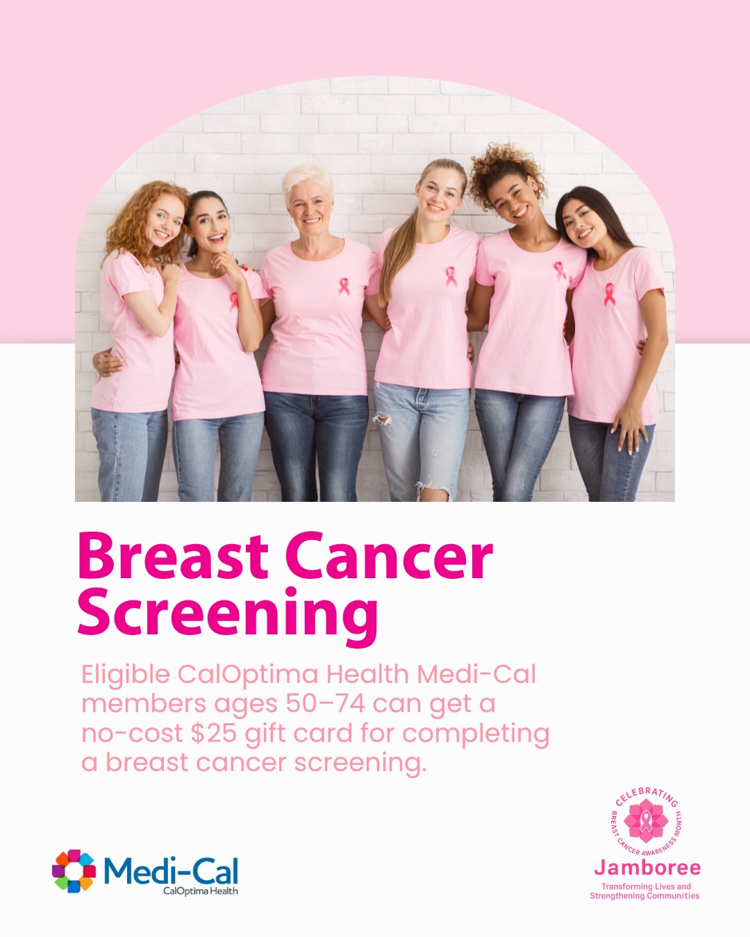 🎀 October is Breast Cancer... - Jamboree Housing Corporation | Facebook