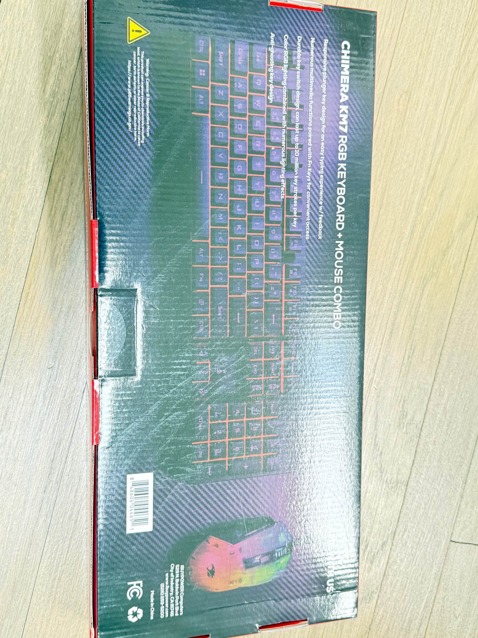 IBuypower Chimer KM7 RCB keyboard + Mouse combo - Keyboards & Keypads ...