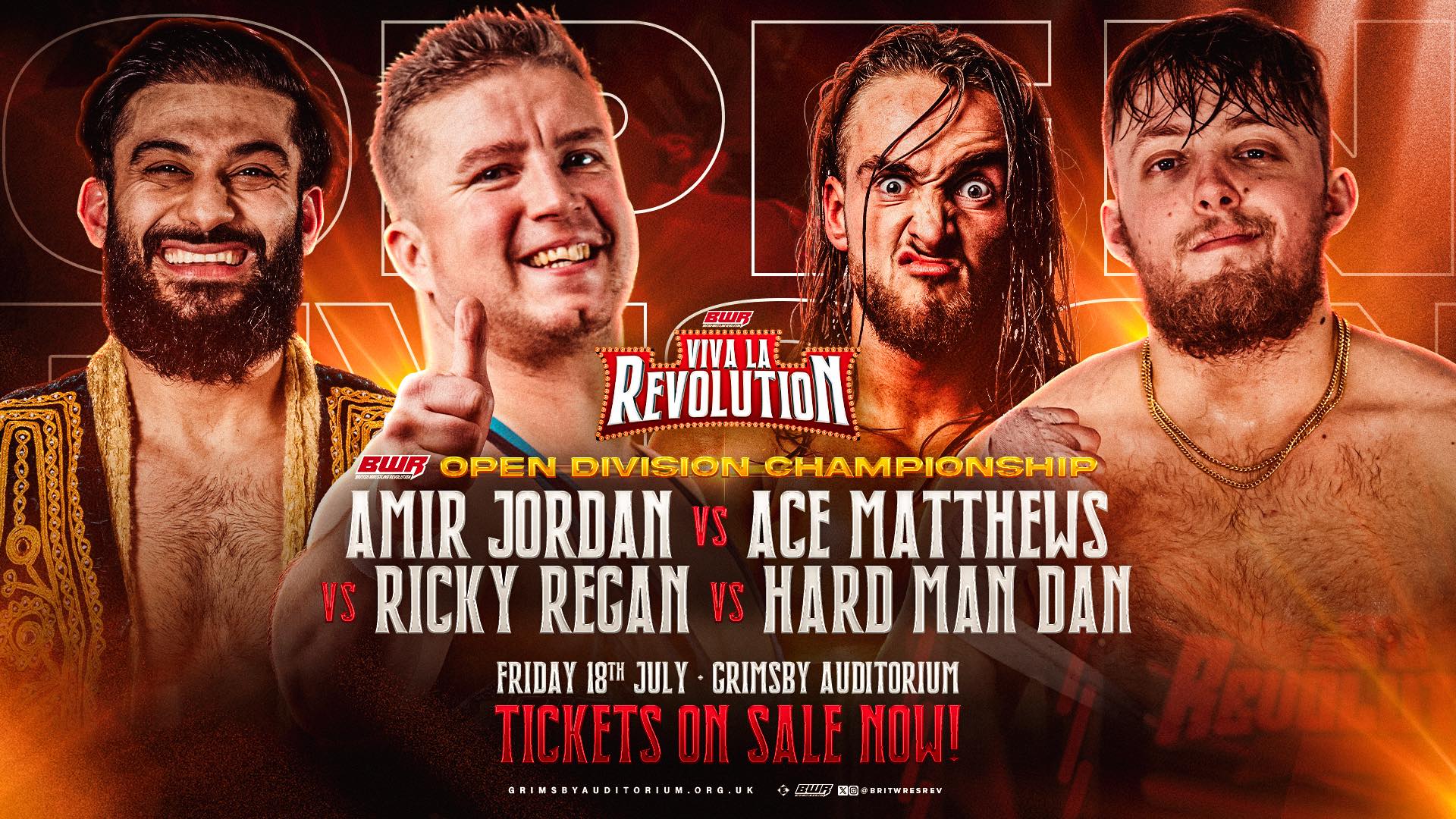 British - ️ FATAL 4 WAY OPEN DIVISION TITLE MATCH ⬅️ Ace Matthews has ...