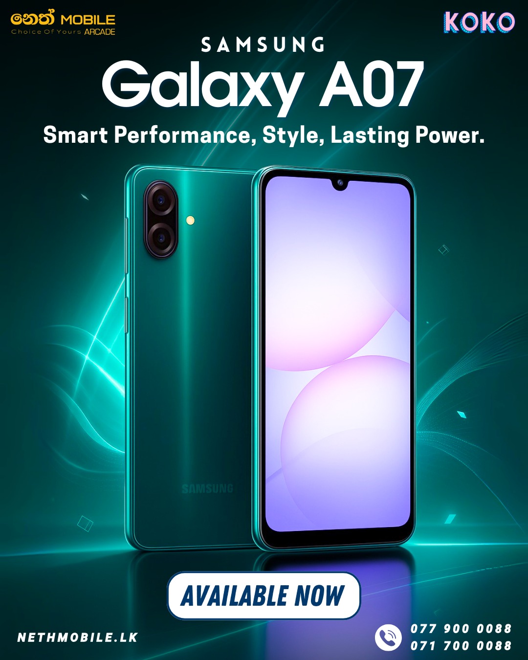Samsung Galaxy A07! 📱 Samsung... - Neth Mobile Arcade | Facebook