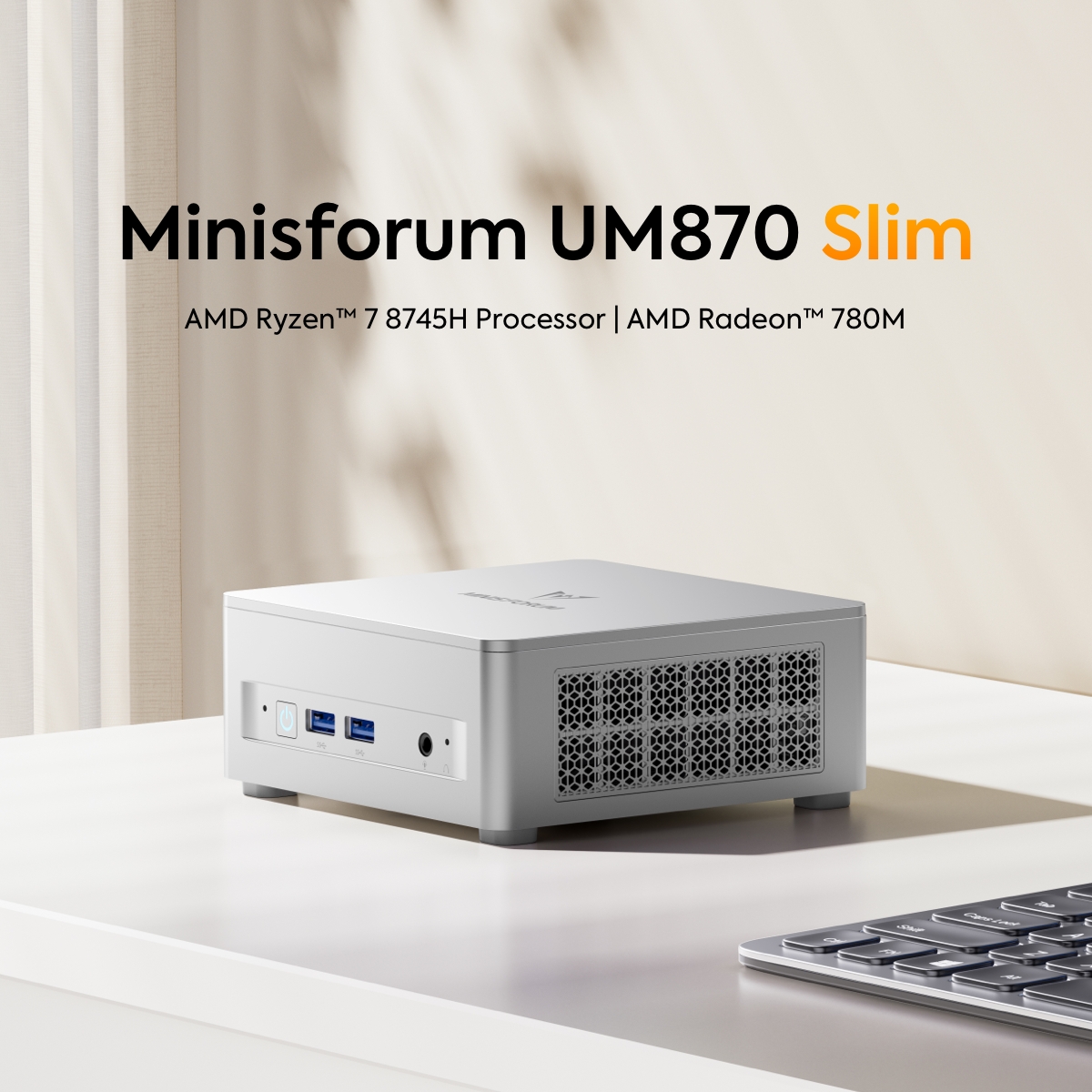 ✨ New Silver UM870 Slim is here: https://s.minisforum.com/4ehciNM 