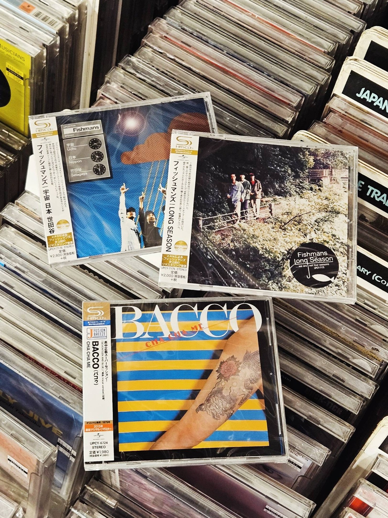 We got in a bunch of cool Japanese import CDs! We have several 