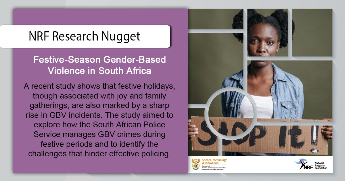 National - NRF Research Nugget | Gender-based violence (GBV) remains ...