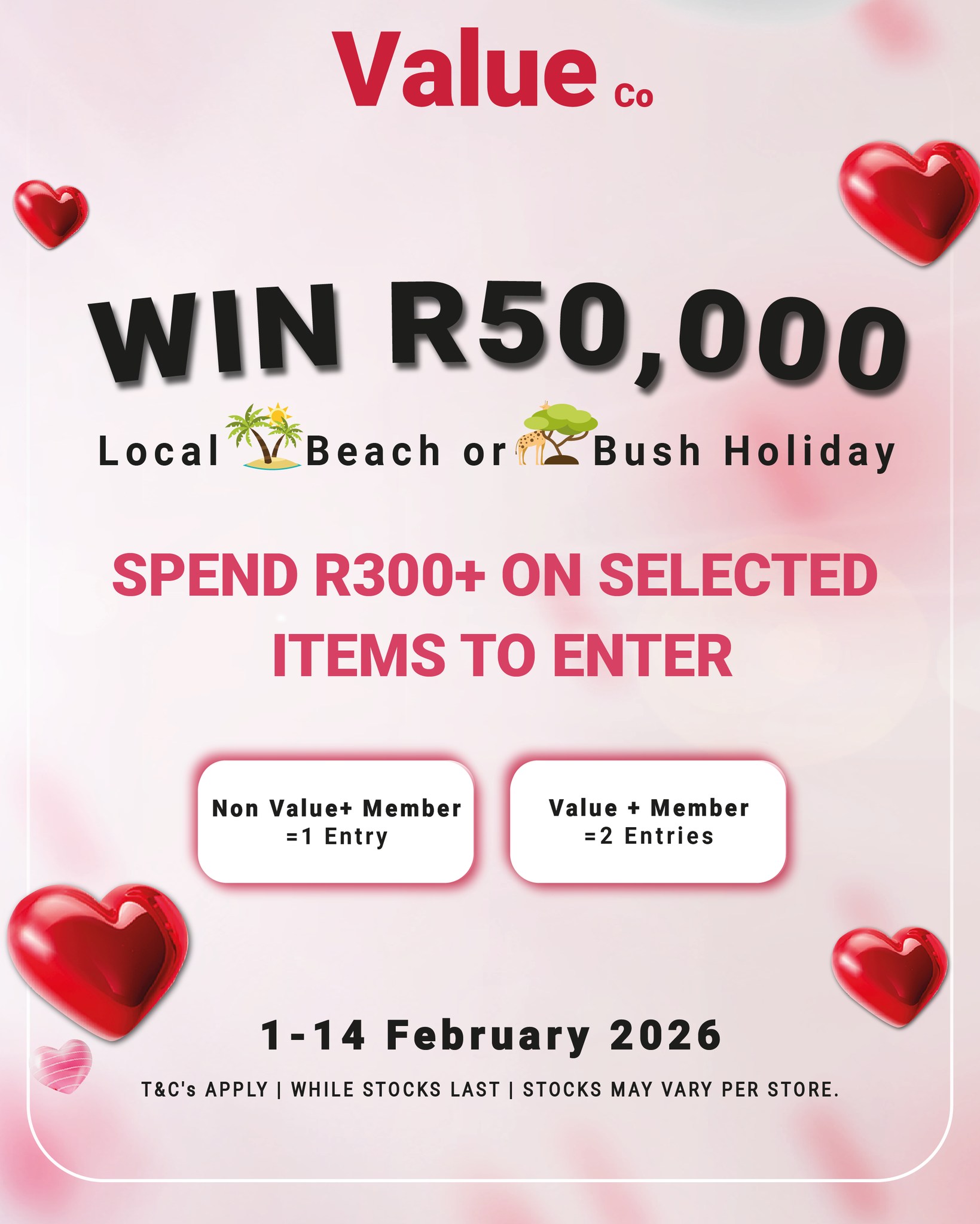 Riverside Mall - R50,000 bush or beach holiday: Spend... | Facebook