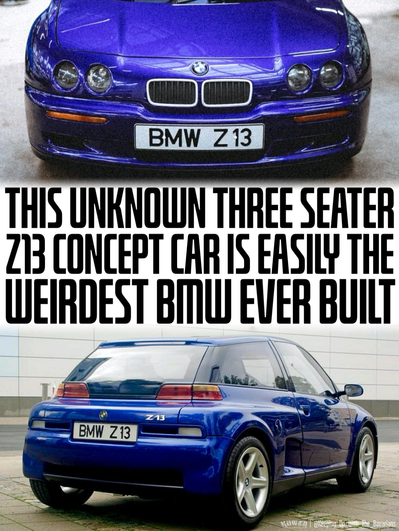 And here I was thinking the G80 M3 looked weird! 33 years ago BMW 