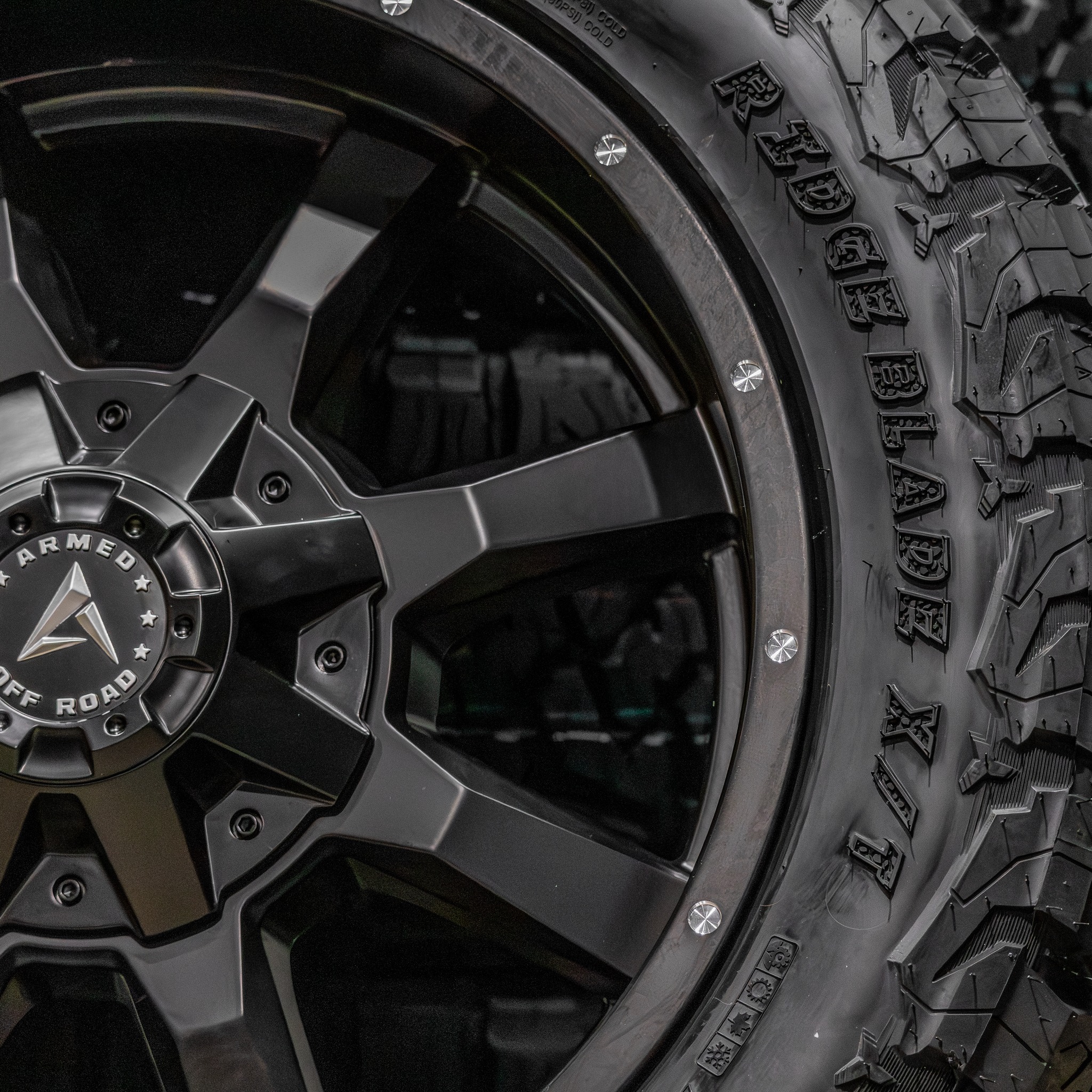 SPRING SPECIAL!! 20X9 Armed FRONTLINE Satin Black Rims W/HUGE Lip ...