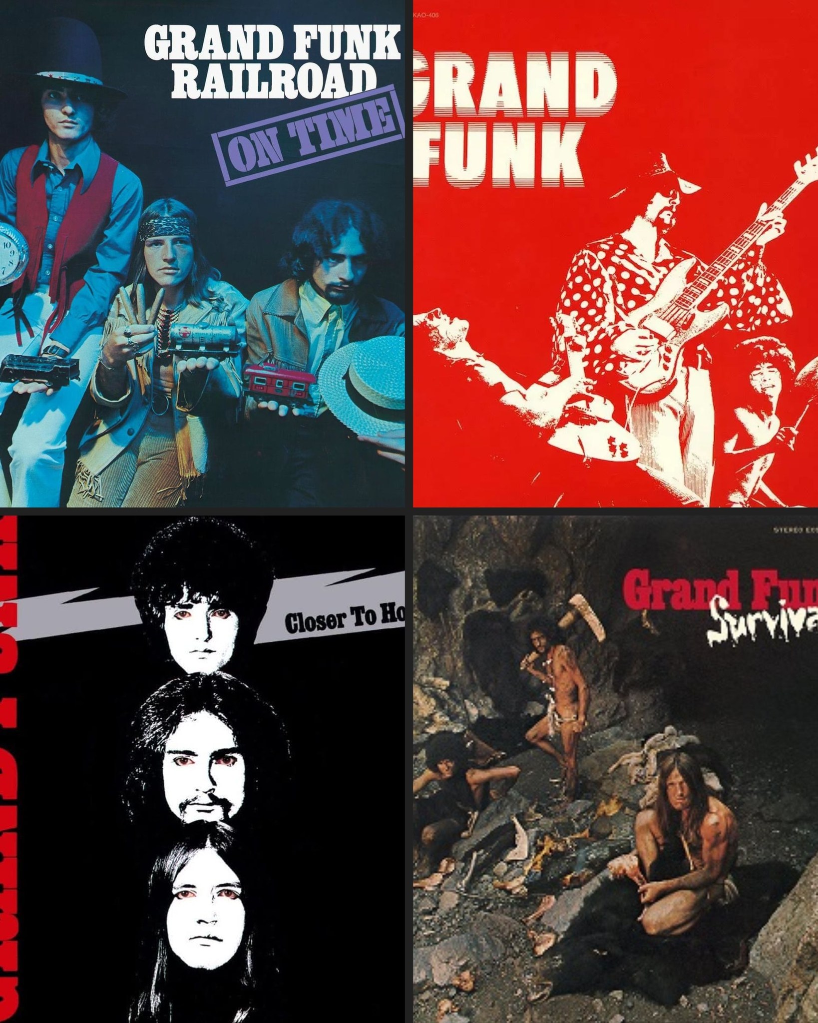 Grand Funk Railroad - First Albums. Which is your favorite one?