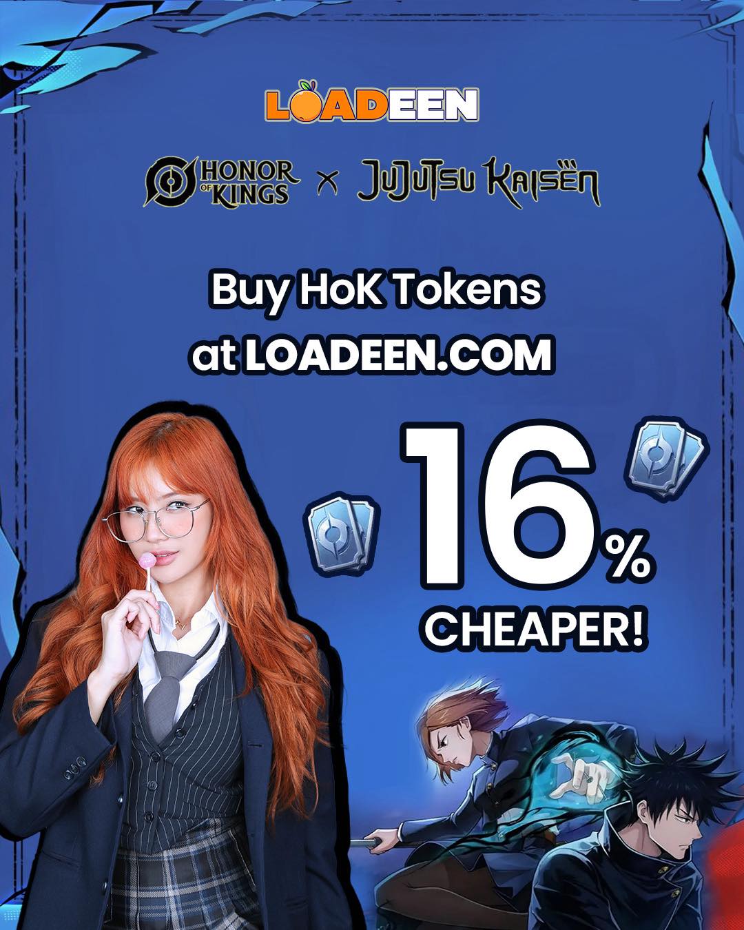 Een - May PROMO for HOK Tokens at my own website loading center loadeen ...