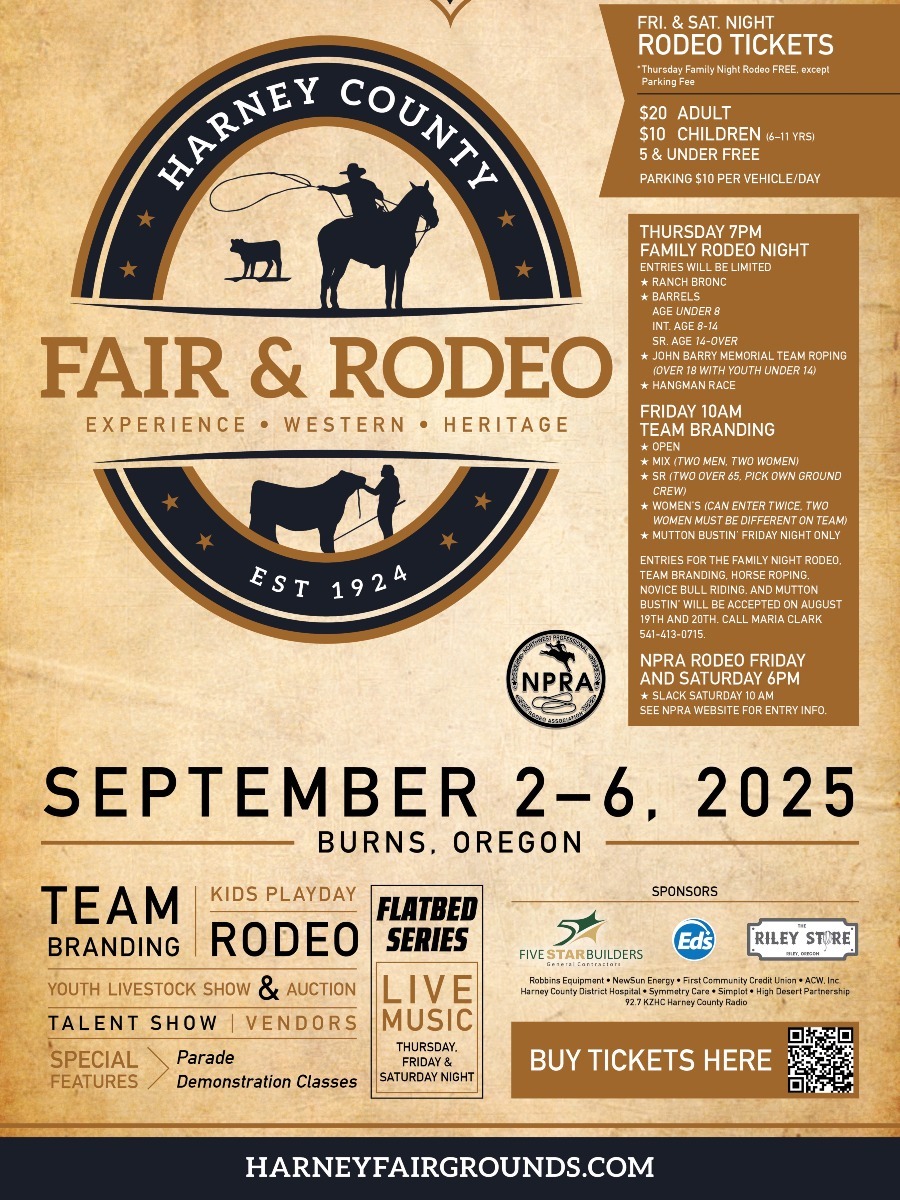 Harney County Fair & Rodeo... - Harney County Fair & Rodeo