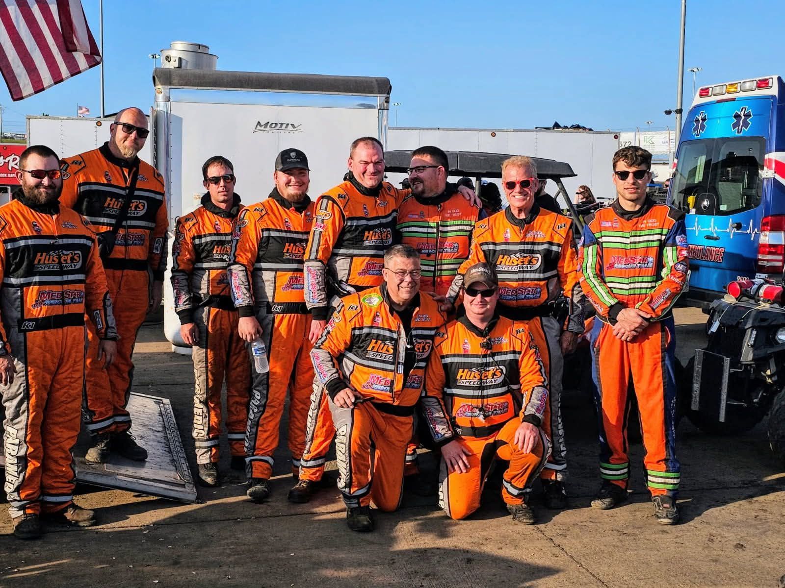 Med Star Dirt track rescue team - Proud to have you 3 part of a team ...